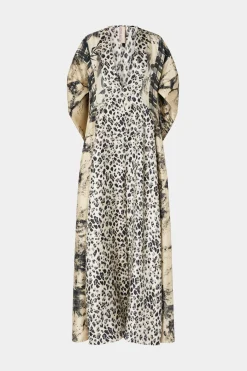 Abito Lungo stampa Leopardata
