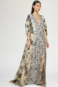 Abito Lungo stampa Leopardata