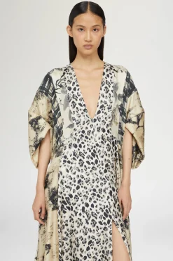 Abito Lungo stampa Leopardata