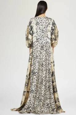 Abito Lungo stampa Leopardata