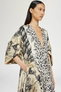 Abito Lungo stampa Leopardata