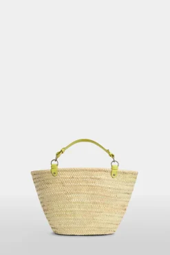 Borsa di Paglia Grande Gialla
