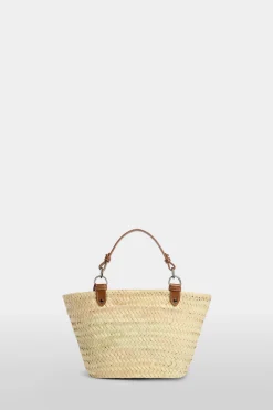 Borsa di Paglia Media Marrone