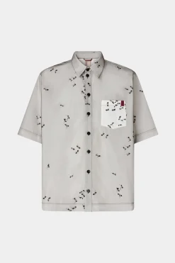 Camicia con Stampa Formiche