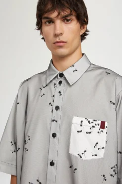 Camicia con Stampa Formiche