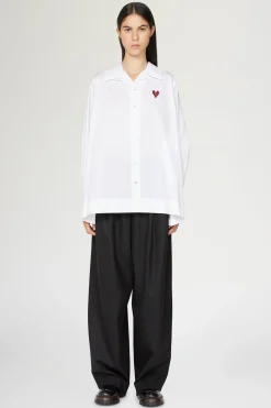 Camicia Cuore Spezzato Bianca