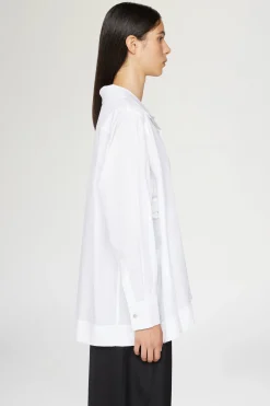 Camicia Cuore Spezzato Bianca