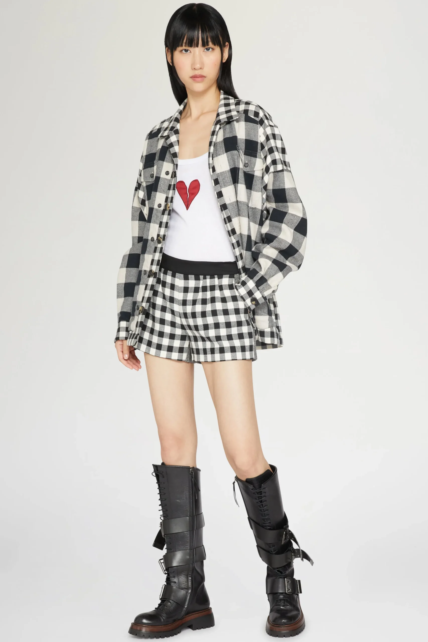 Canotta Cuore Spezzato Bianca