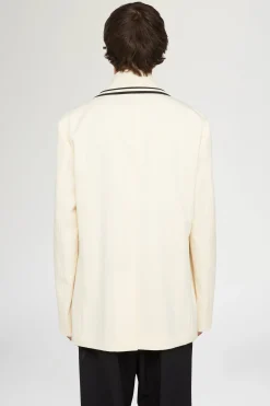 Cappotto Doppiopetto Crema