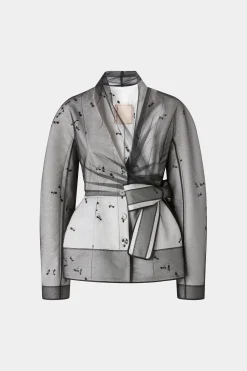 Giacca Duchesse stampa Formiche