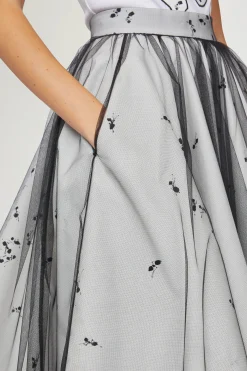 Gonna Duchesse stampa Formiche