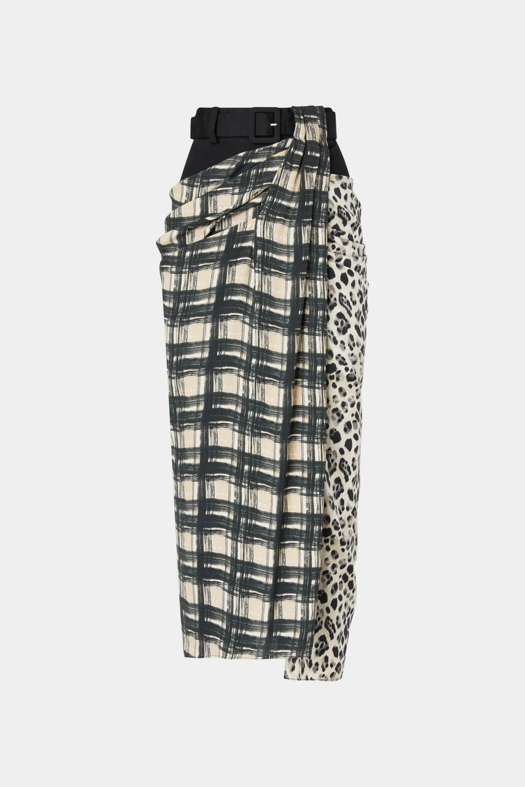 Gonna in Seta Drappeggiata