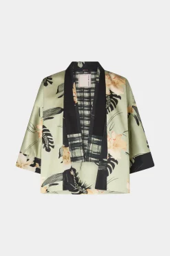 Kimono Stampa Ibiscus