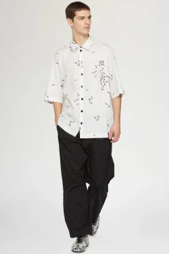 Pantaloni Gamba Larga Neri