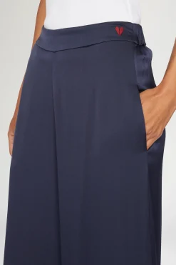 Pantaloni Larghi Blu