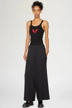 Pantaloni Larghi Neri