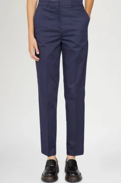Pantaloni Slim Blu