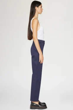 Pantaloni Slim Blu