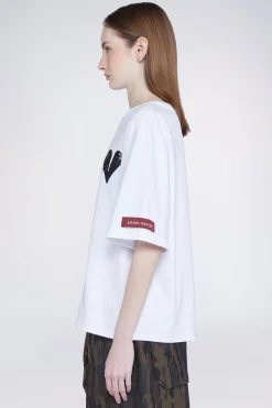 T-shirt Cuore Bianca