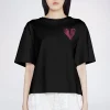 T-shirt Cuore Nera