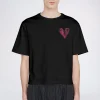 T-shirt Cuore Nero