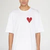 T-shirt Cuore Spezzato Bianca
