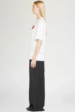 T-shirt Cuore Spezzato Bianca