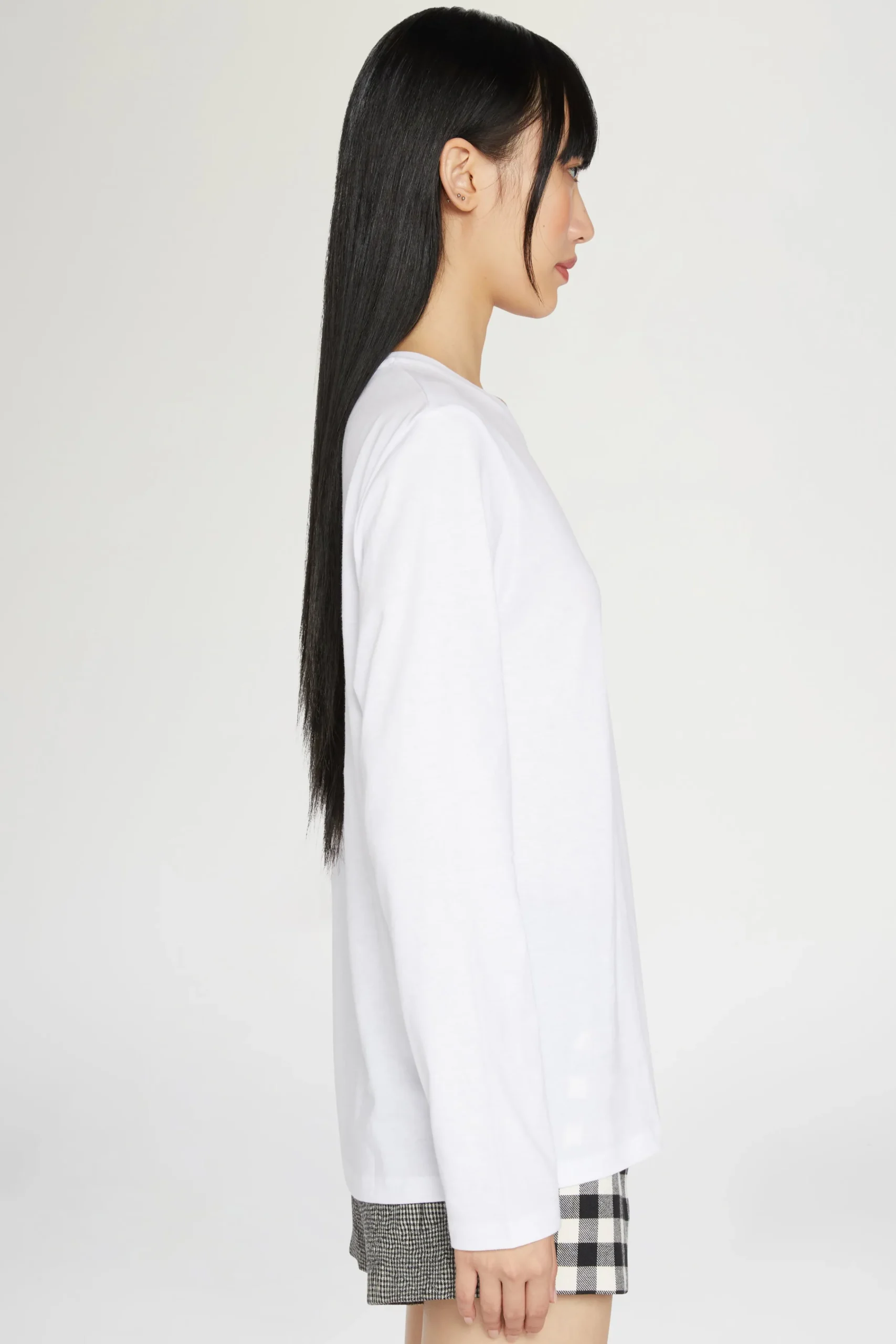 T-shirt Cuore Spezzato Lunga Bianca