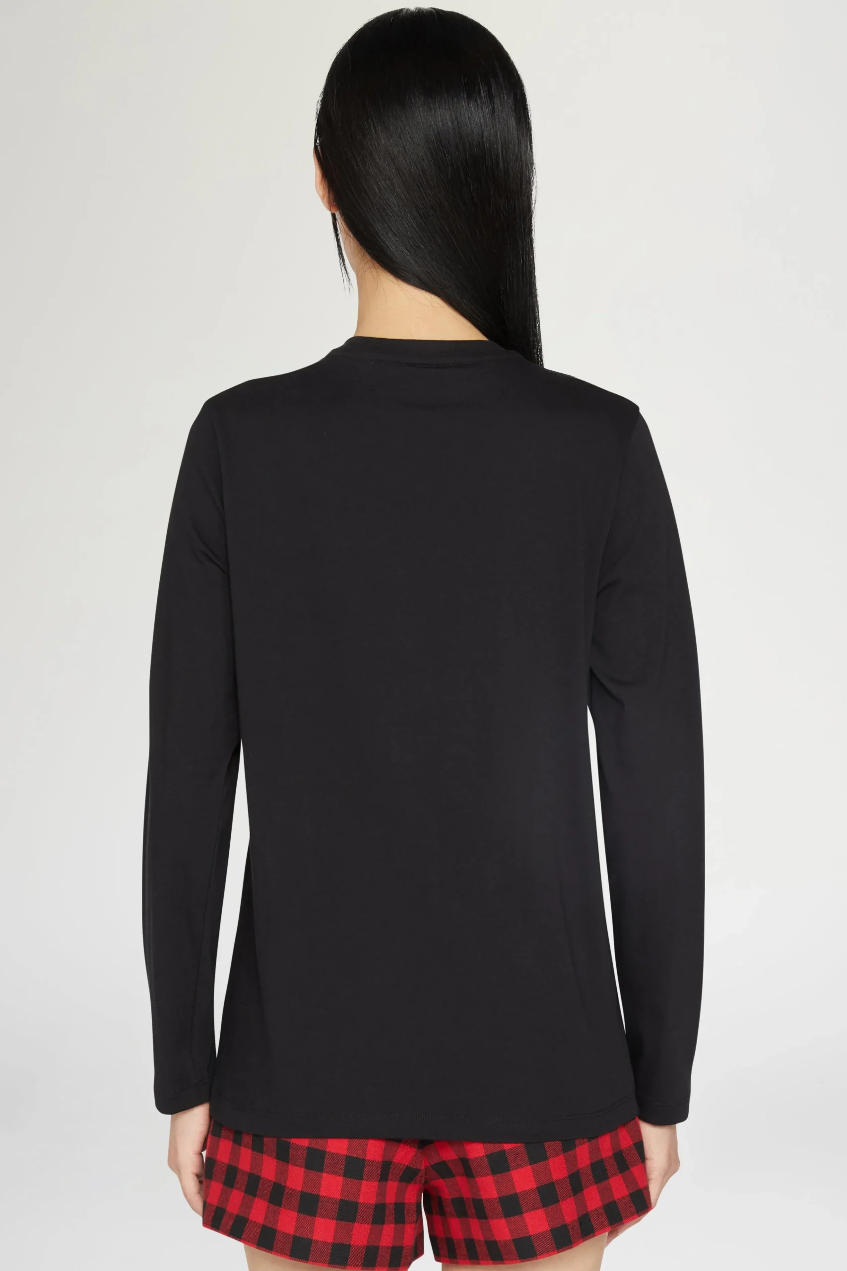 T-shirt Cuore Spezzato Lunga Nera