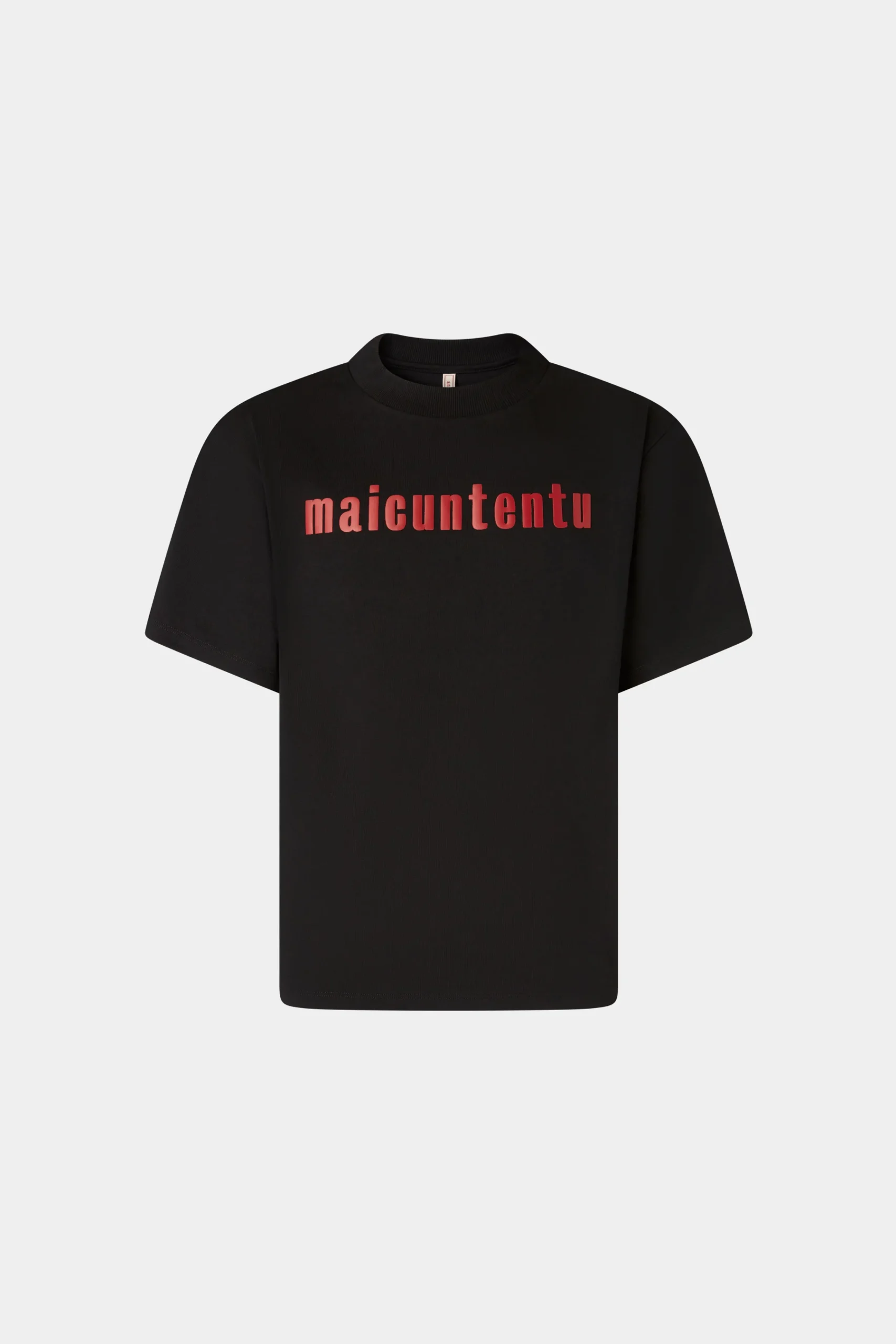 T-shirt Maicuntentu Nera