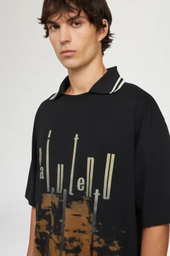 T-shirt Nera & Marrone Maicuntentu